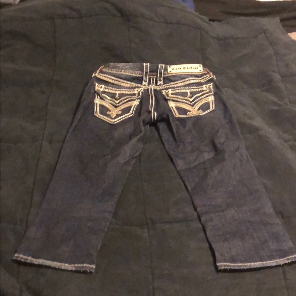 Rock revival jean capris size 25